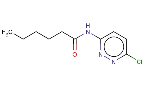 HEXANAMIDE, N-(6-CHLORO-3-PYRIDAZINYL)-